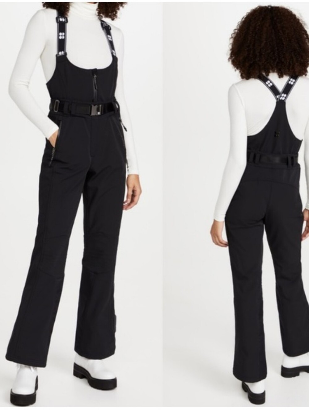 Sweaty Betty Astro Softshell Black White Ski Pant